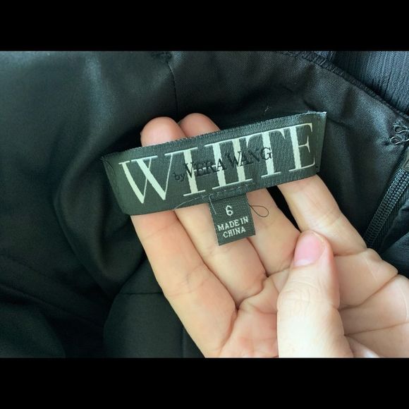 NWT Vera Wang White long bridesmaid dress - Picture 9 of 10